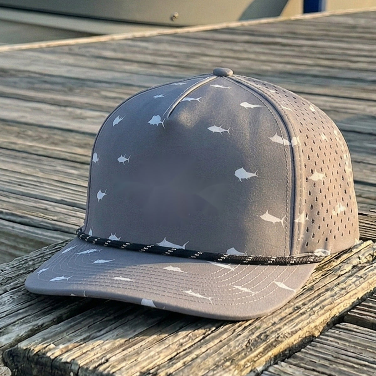 Custom Patterned Rope Hat