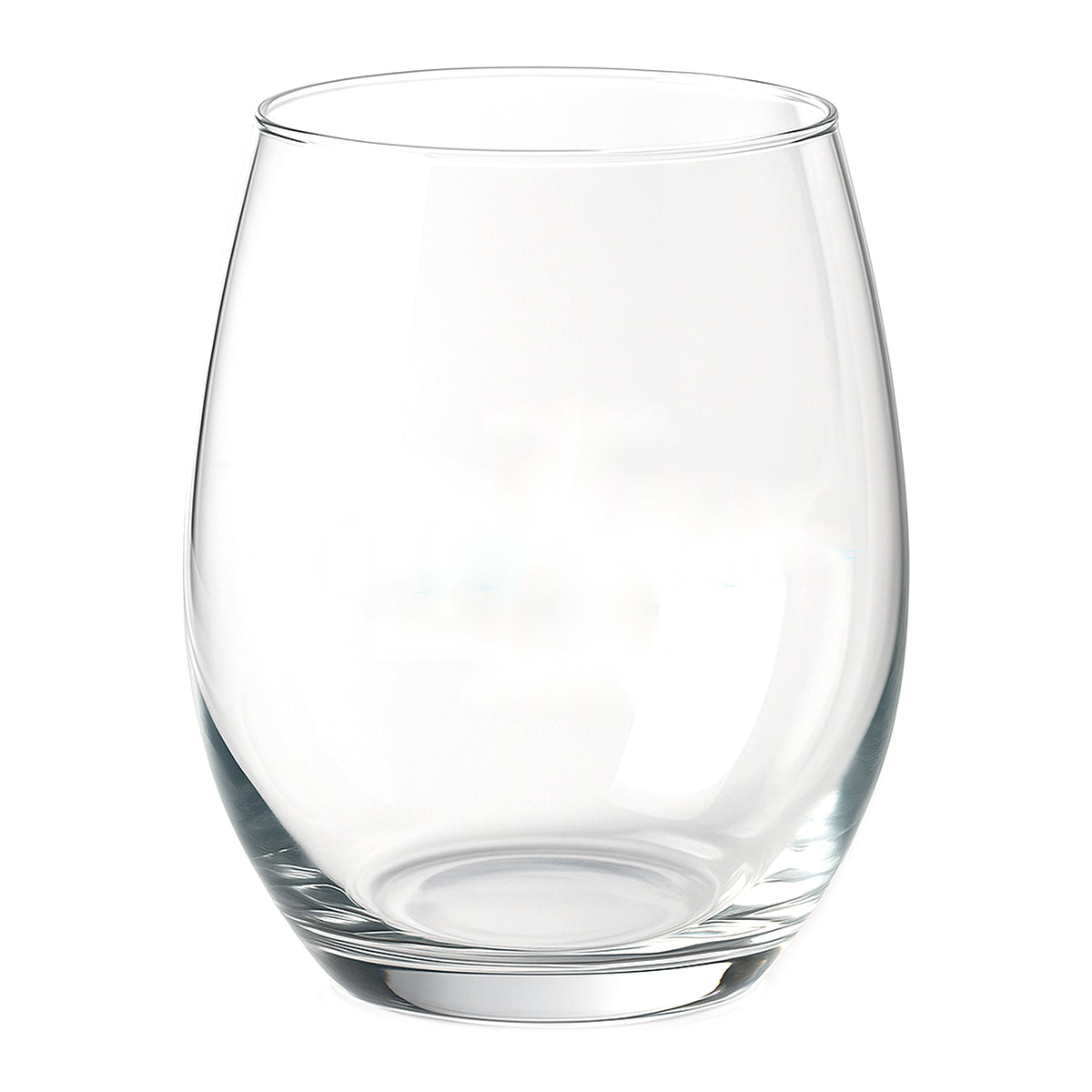 Custom Stemless Wine Glass