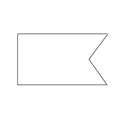 Custom Boat Swallowtail Burgee