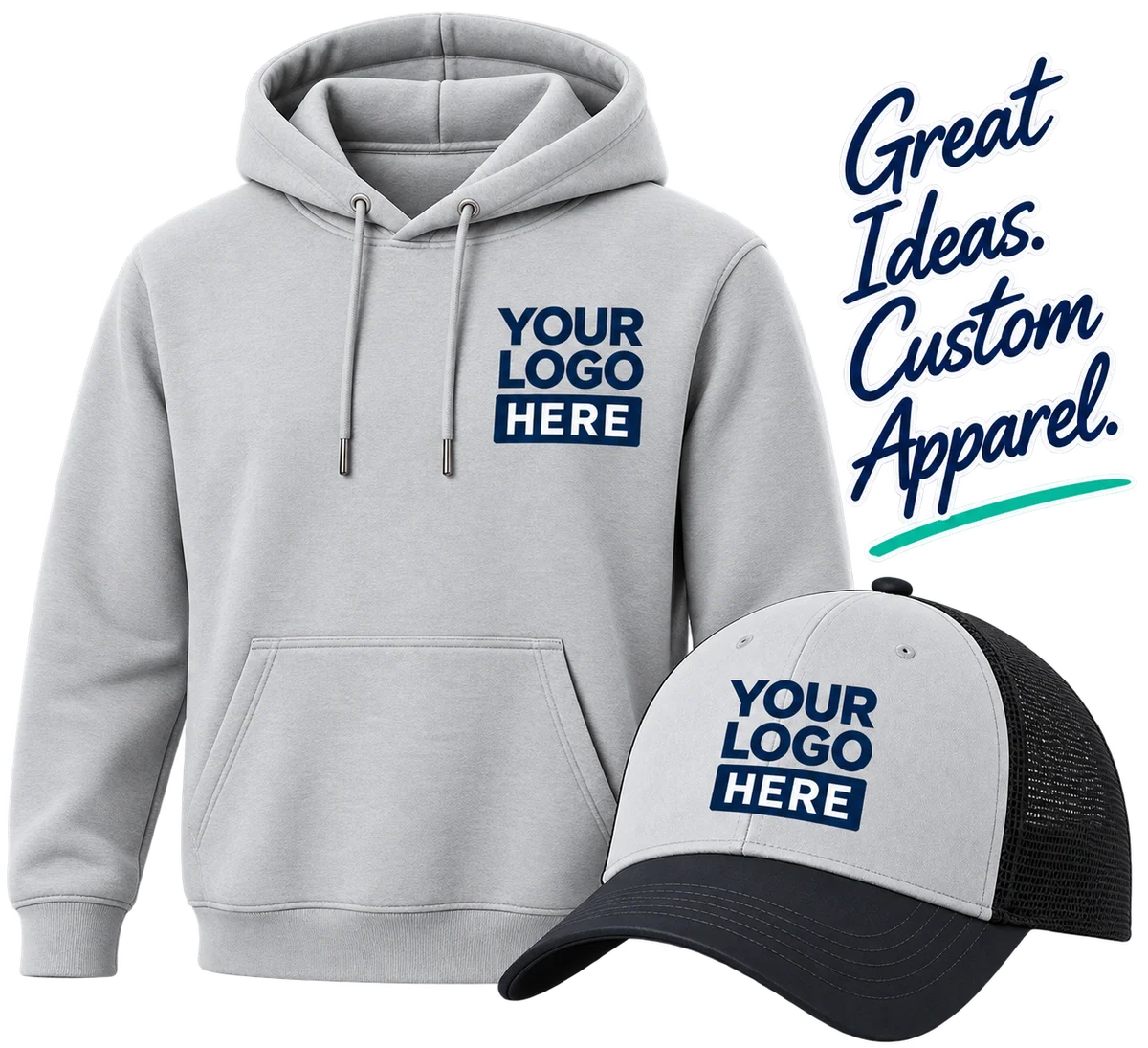 Custom apparel mockup