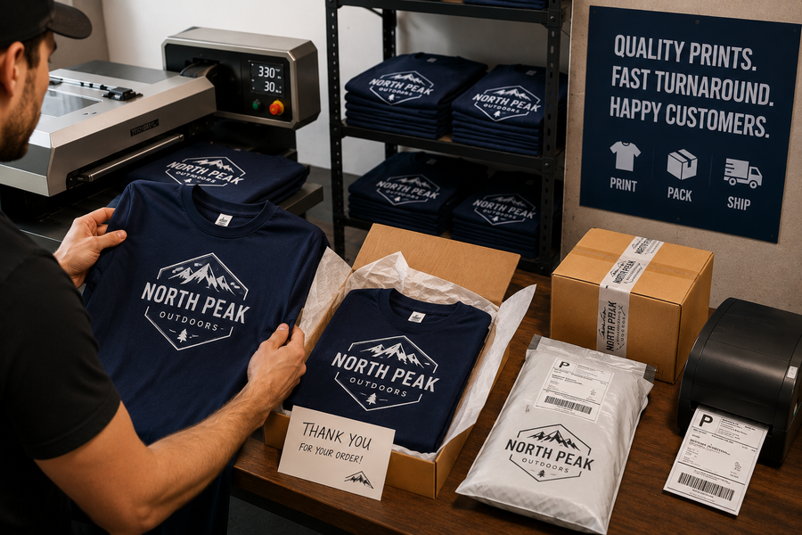 We Print & Ship Your Order